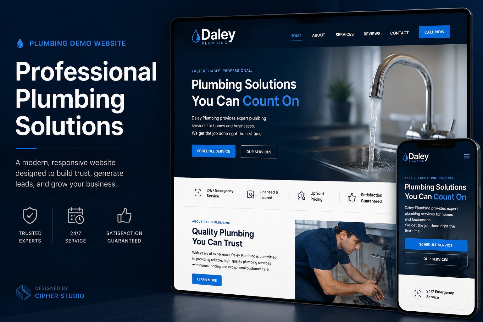 Plumbing Demo Website